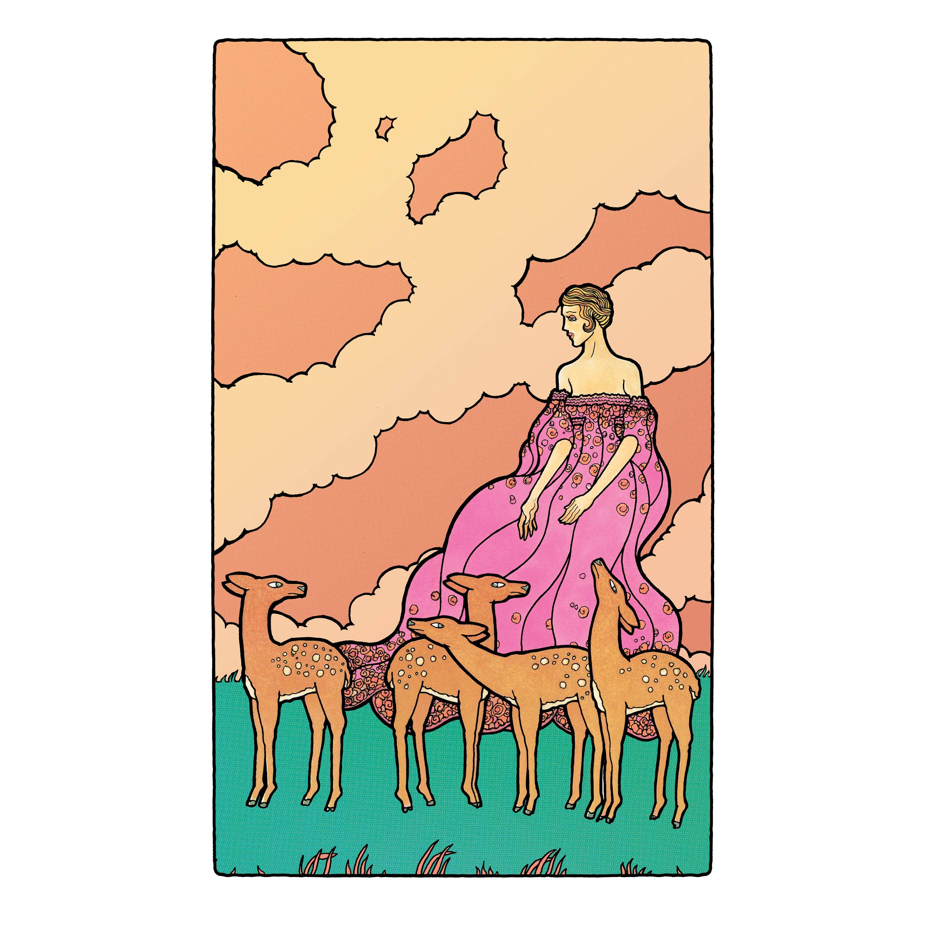 Blokbrand - Wholesale Art Print - The Fawn & The Dear0