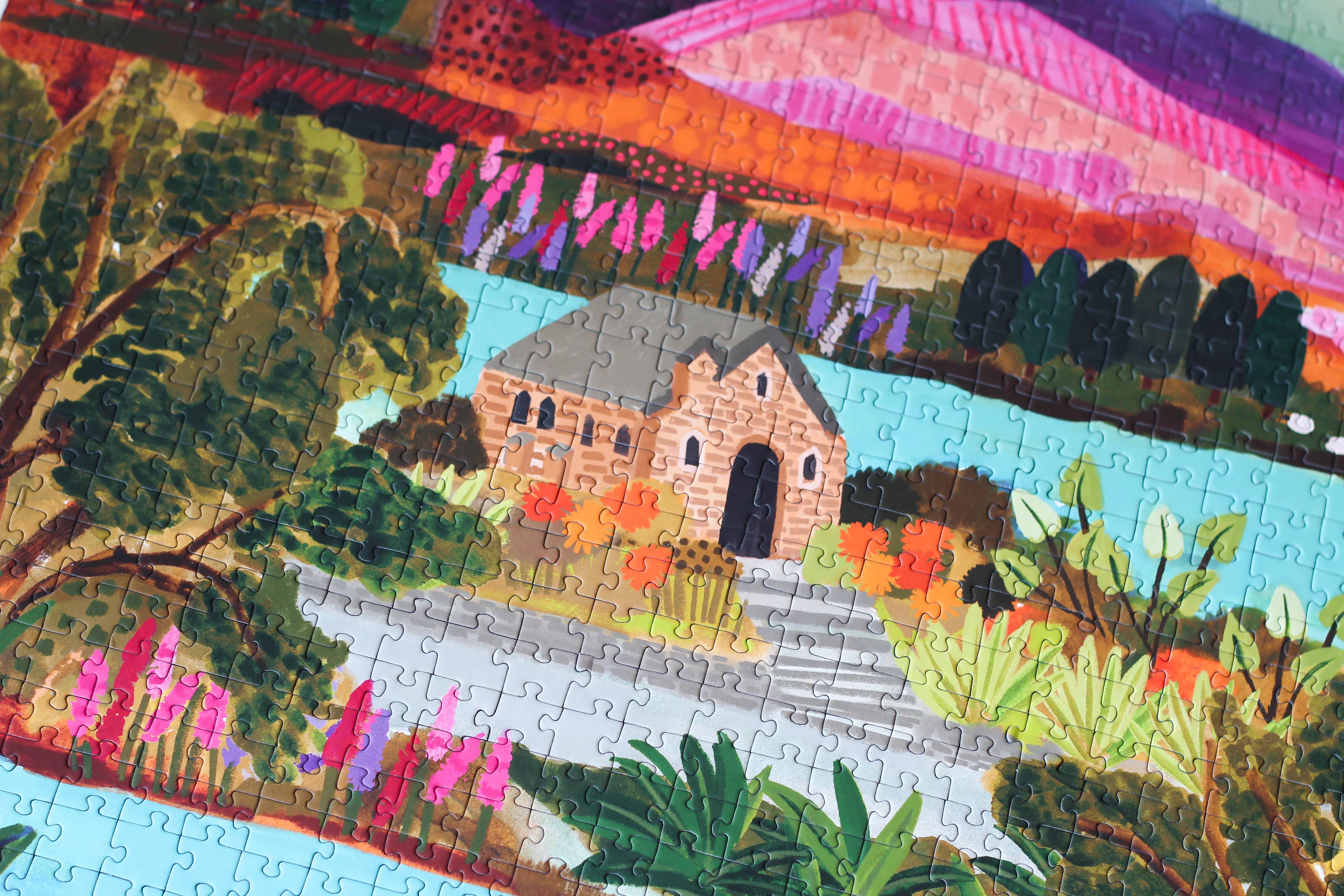 Piecely Puzzles – Engroshandel Puslespil - Voksen – Lake Tekapo puslespil (1000 stykker)1