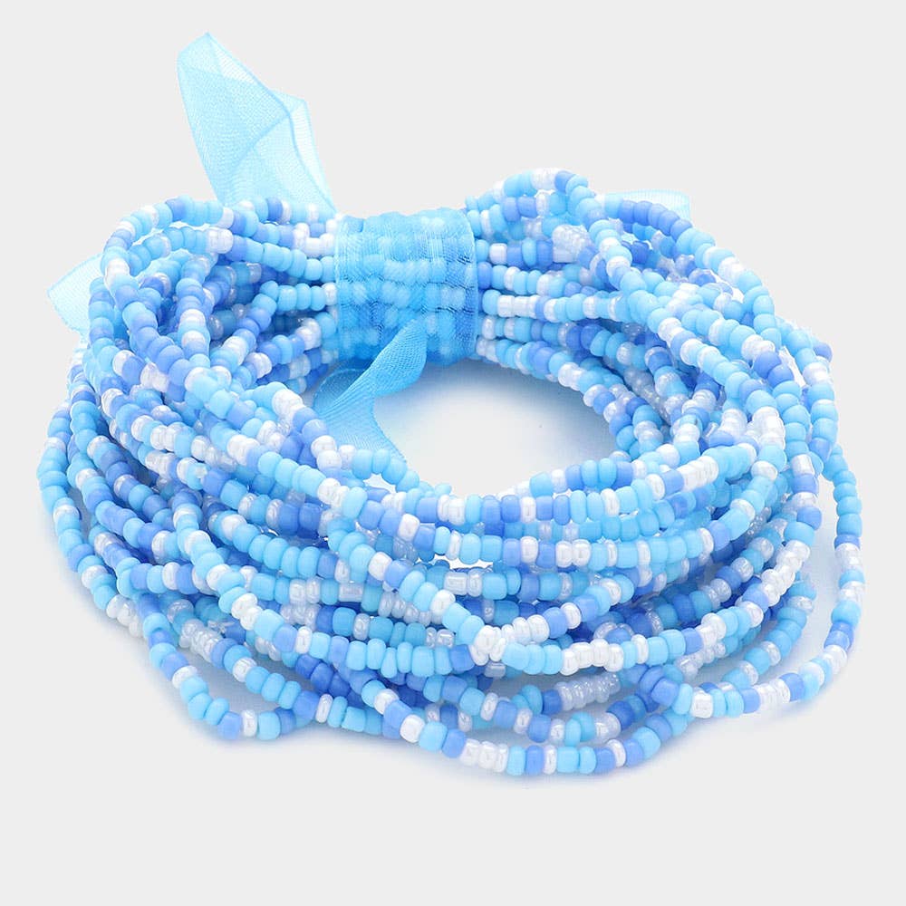 Sensibling Corp. - Wholesale Beaded Bracelet - 25PCS - Seed Beaded Stretch Bracelets
16