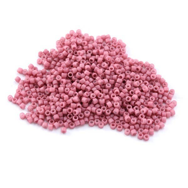 5g Delica 11/0 Tingido semi-fosco opaco antigo rosa DB-800 por atacado de Fais-le toi-même