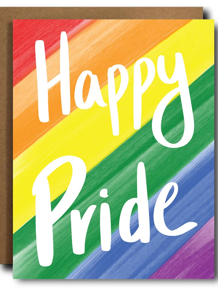 Happy Pride Card for wholesale by The Card Bureau