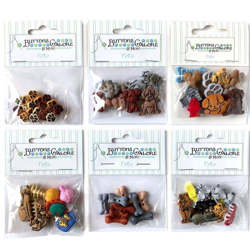Groep Huisdieren voor wholesale door Buttons Galore & More