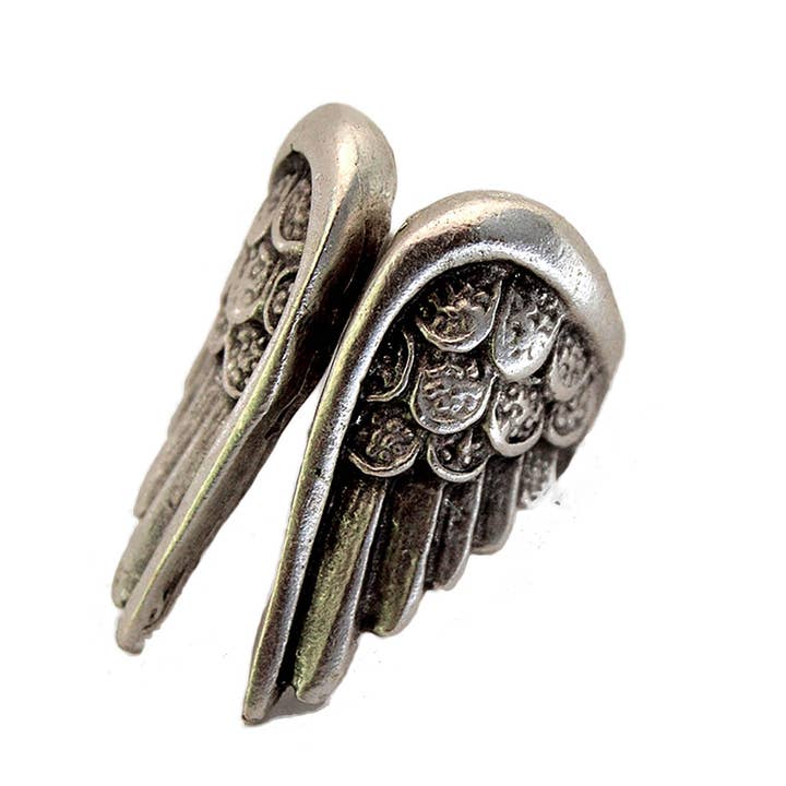 Anel Anel Asas Anjo por atacado de Gypsy Winds Bcn