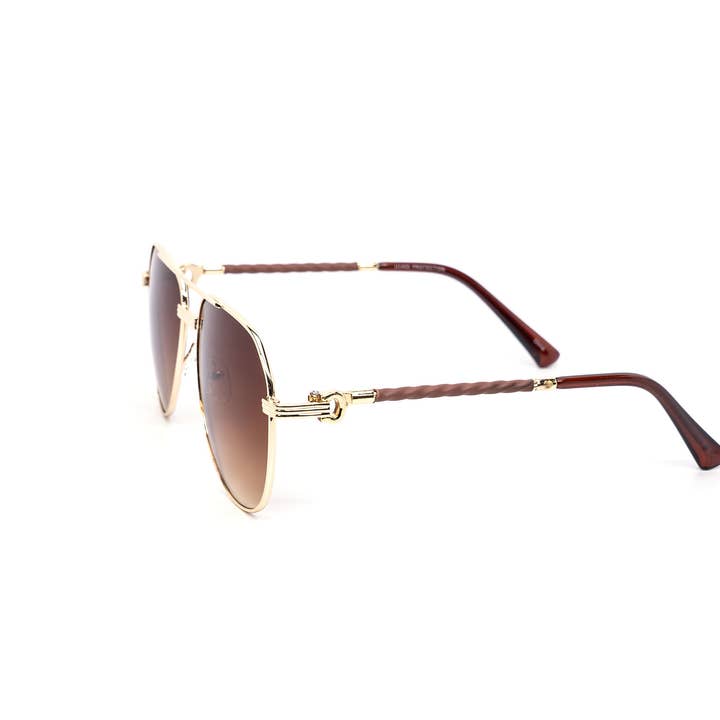 Still Friday - Wholesale Sunglasses - Women's - Oversized Rope Chain Aviator Gradient Sunglasses7