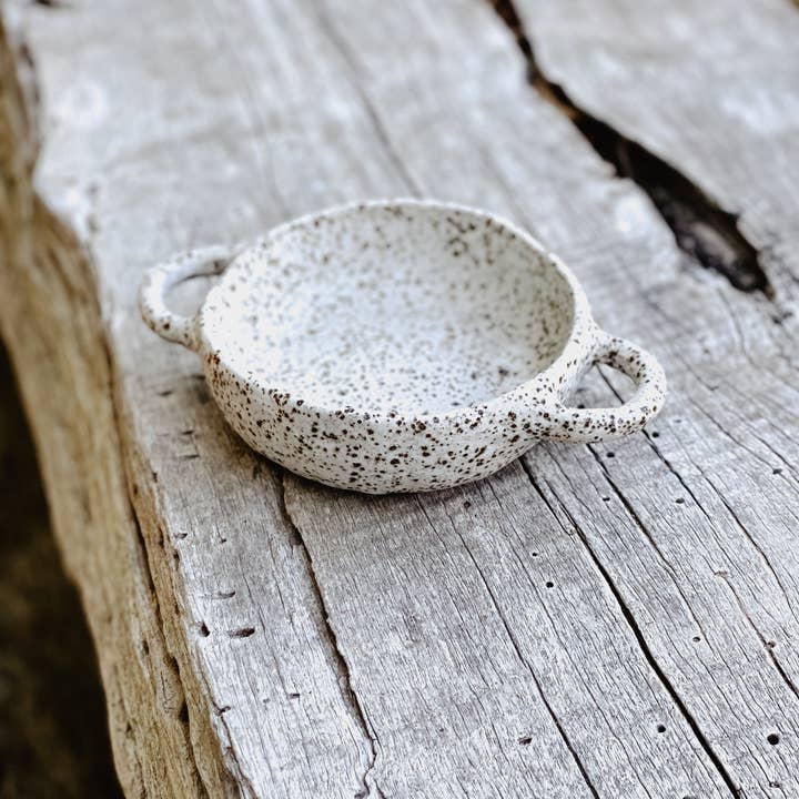 River Ceramics - Wholesale Serving bowl - White Speckle Serving Bowls - Handmade6