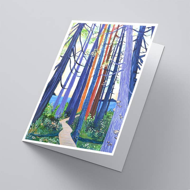 Greeting Card - Joyful Invitation for wholesale by April Lacheur Art