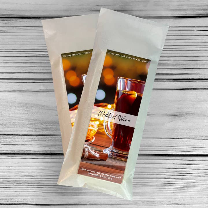 Mulled Wine Soy Wax Melts for wholesale by Cottagebrook Candle Company