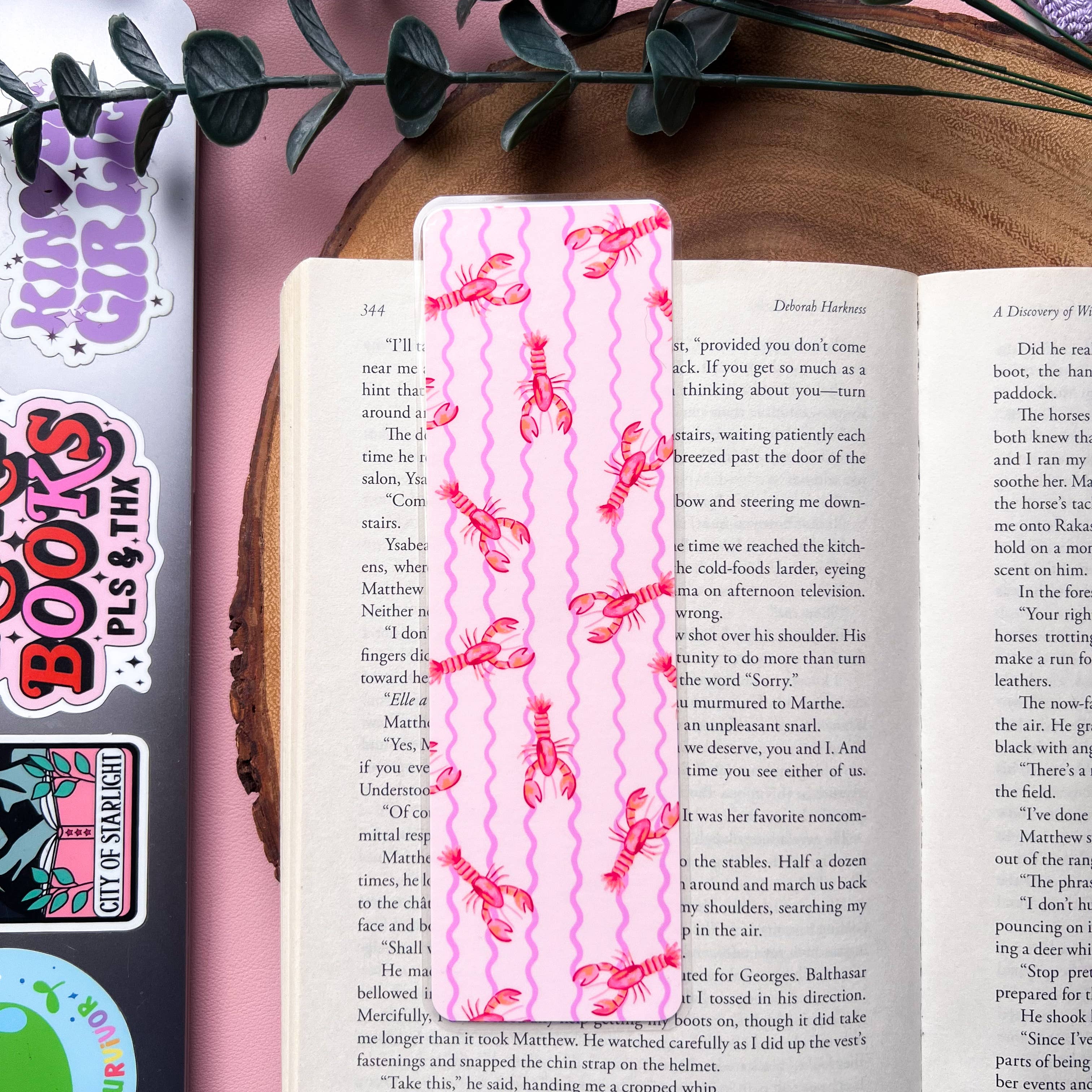 Cozy Reads Shop - Wholesale Bookmark - Pinch Me Pink Bookmark0