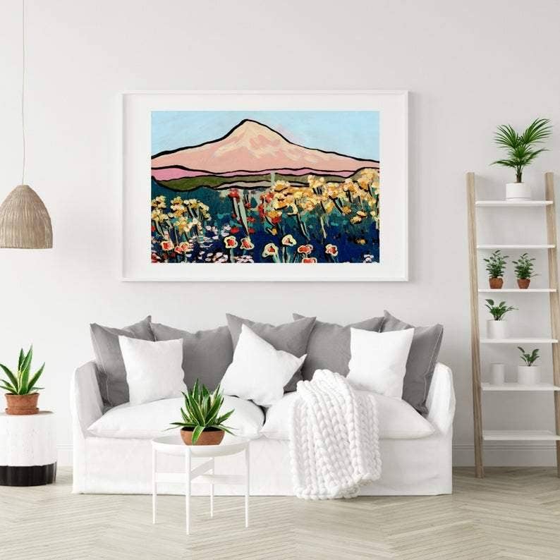 El Baker Art - Wholesale Art Print - Colorado Wildflower Print1