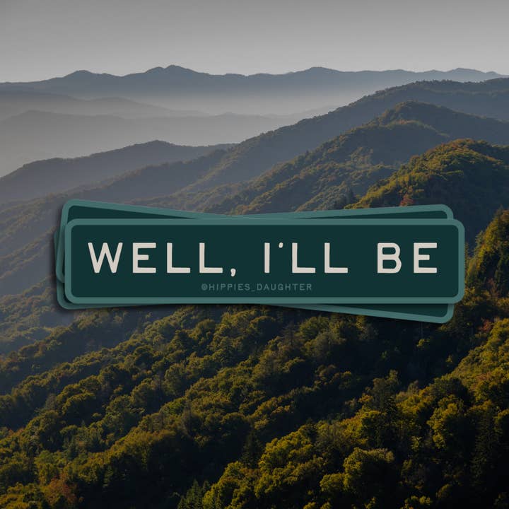 Eh bien, je serai // autocollant pour la vente par Hippie’s Daughter