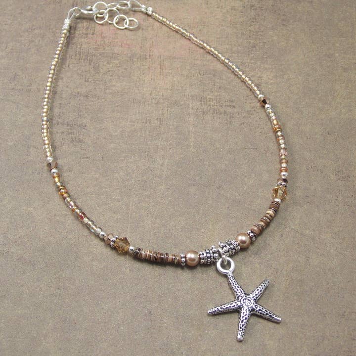 Tobillera de Estrella de Mar Sandy para venta al por mayor de Oreb Lram Fine Casual Jewelry
