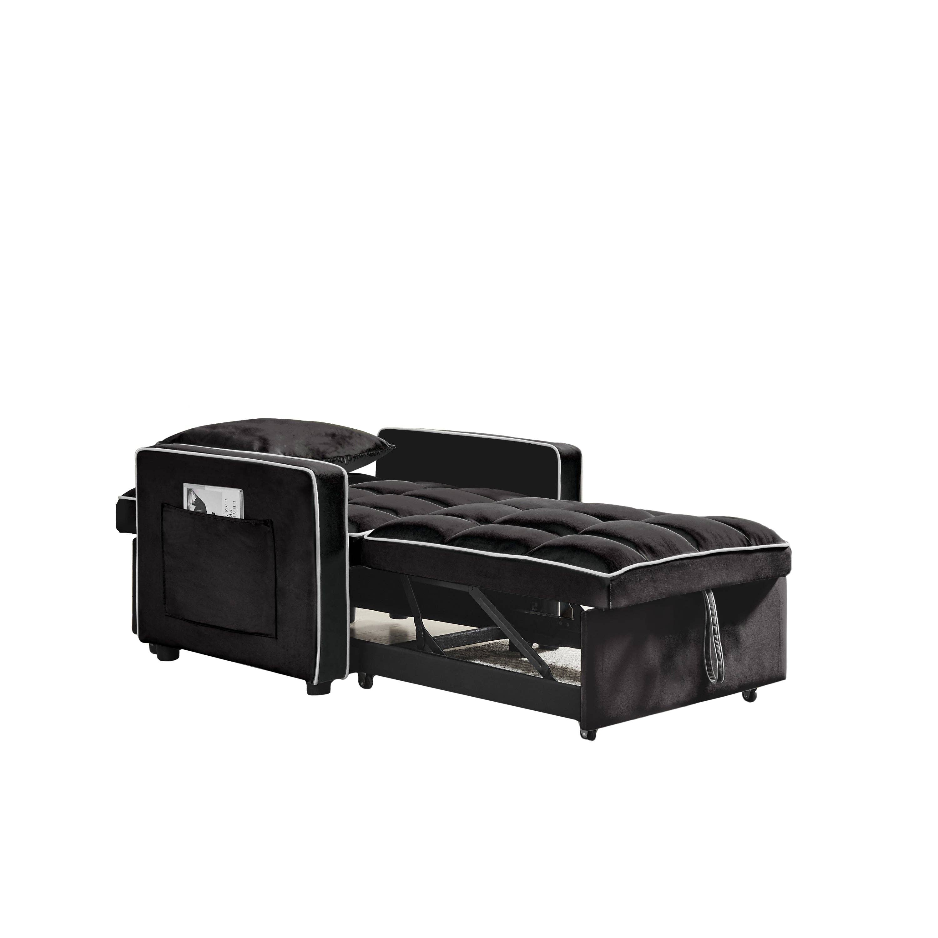 BlakOutlet – wholesale Sofa – Three-in-one sofa bed chair folding sofa bed adjustable back into a sofa recliner10