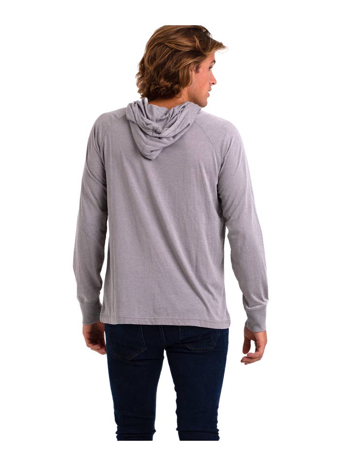 U.S. Apparel - Wholesale Hoodie – Women's - Unisex Fit Jersey Hoodie - Light Garment Burnout Raglan27