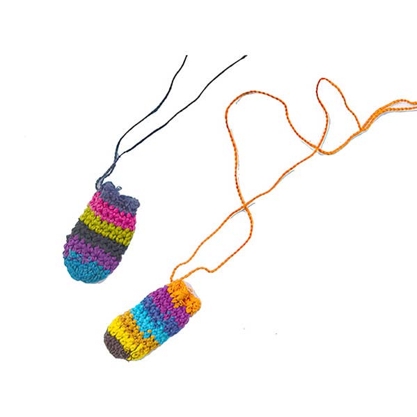 Gypsy Rose - Wholesale Pouch – Women’s - Hand Crochet Mini Healing Crystal Pouch0