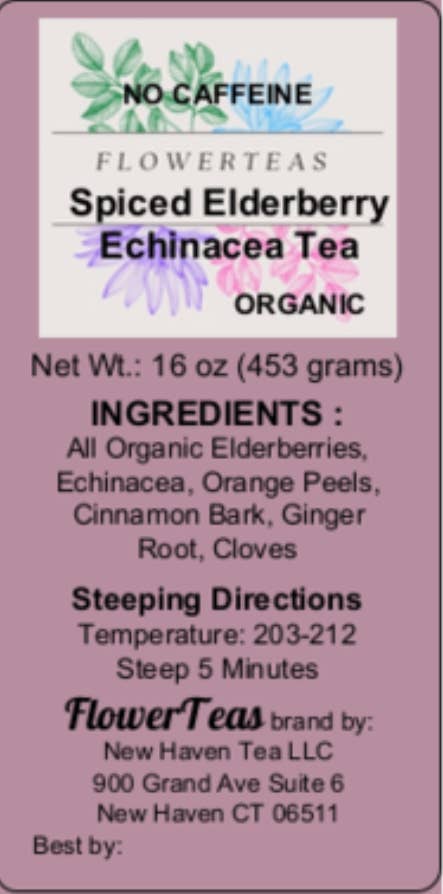 FlowerTeas – Engroshandel Løs te – Løsbladet te i løs vægt 1 lbs Kommerciel brygning Fødevareservice42