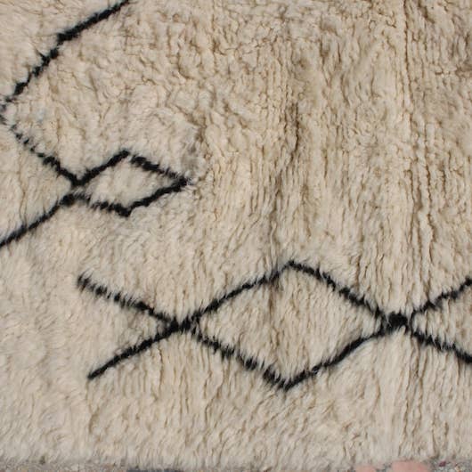 BohoVibeCraft - Wholesale Area Rug - white and brown Moroccan-rugs-modern-carpets-wool-moroccan