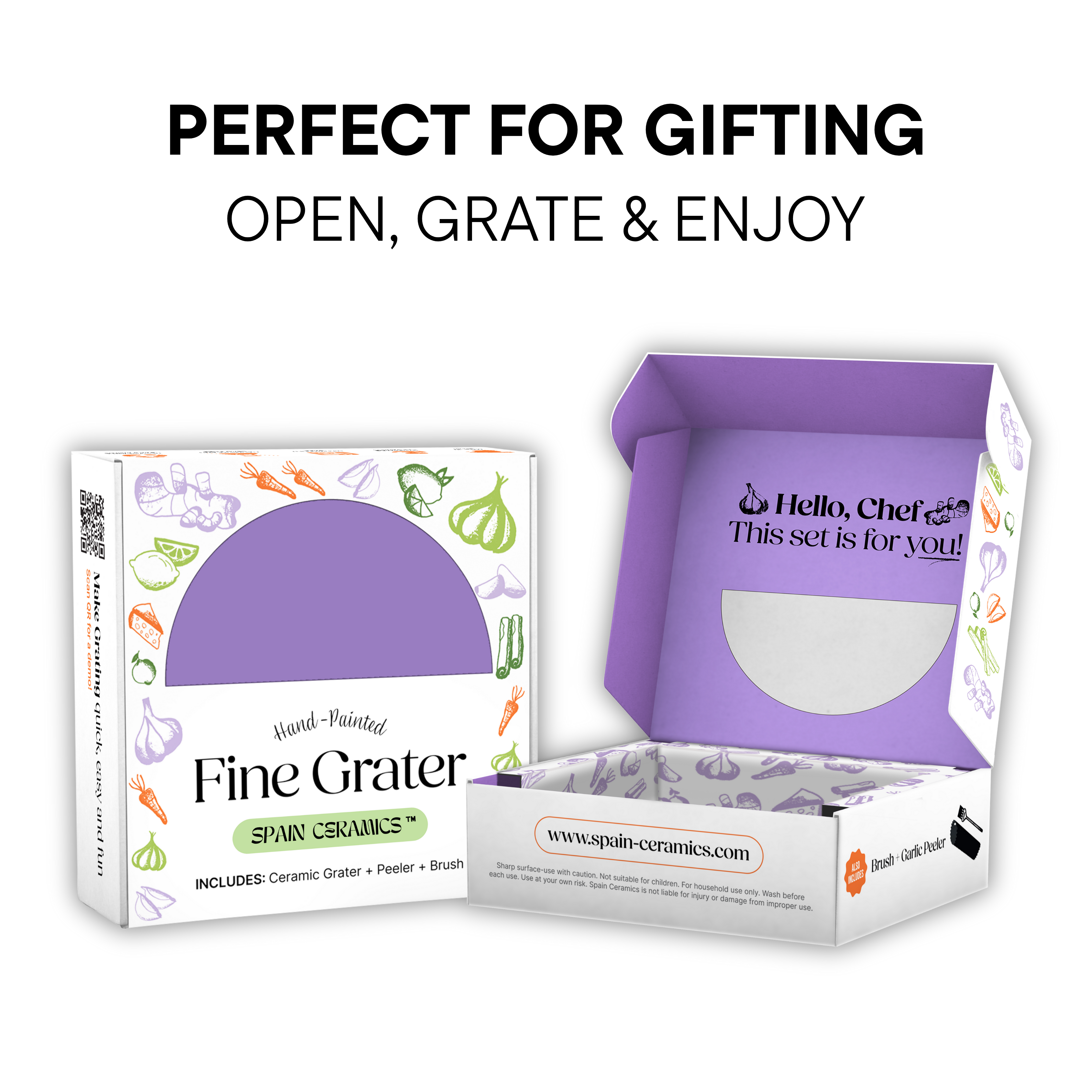 Spain Ceramics - Wholesale Grater - Aventura Ceramic Fine Grater4