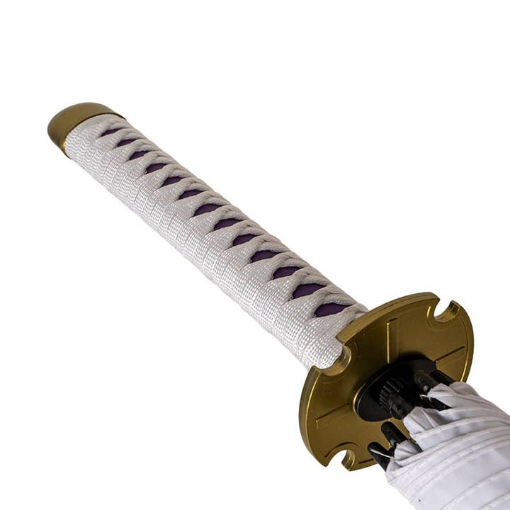 Urban Tokyo - Wholesale Paraplu - Uniseks - Witte paraplu met handvat van Katana
