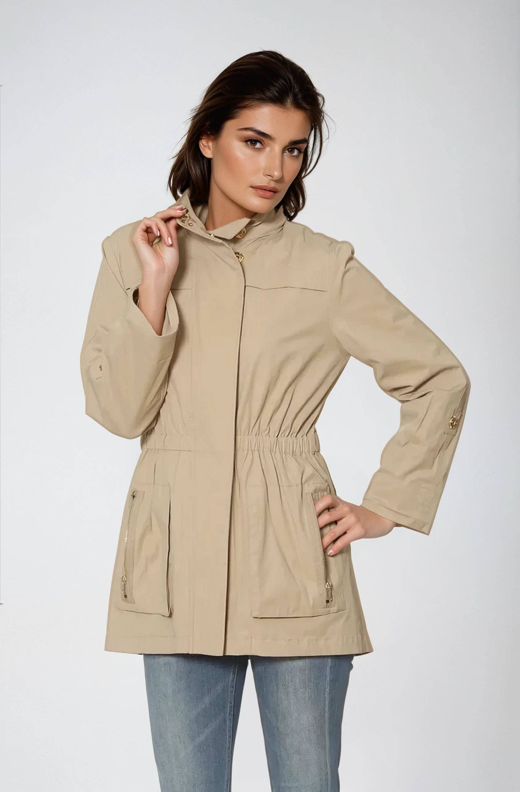 Ciao Milano - Wholesale Raincoat - Women's - Anna2