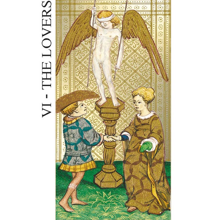 Cardshouse - Wholesale Tarot Cards - Visconti Mini Tarot Cards Lo Scarabeo2
