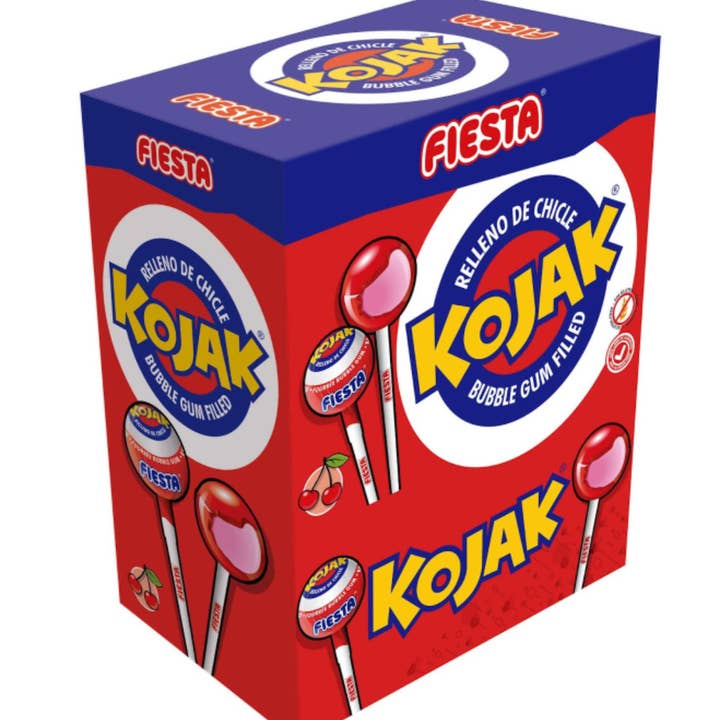 chuchez.com - Wholesale Lollipop - Kojak cherry 100 units