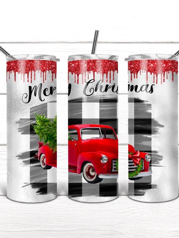 Plaid Christmas Truck for wholesale by Tiffany’s Grace Boutique