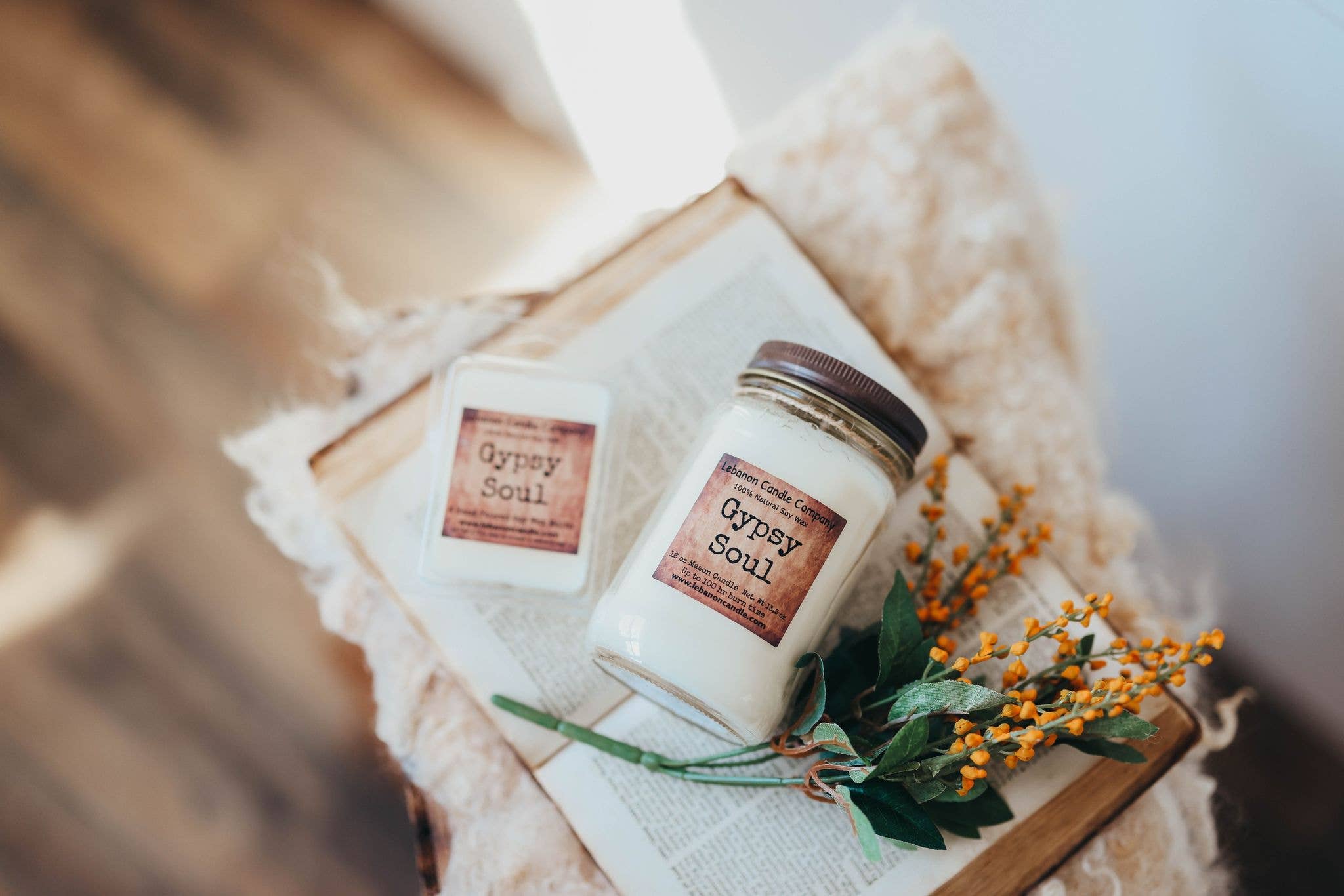 Lebanon Candle Company - Wholesale Jar/Filled Candle - Gypsy Soul Candle1