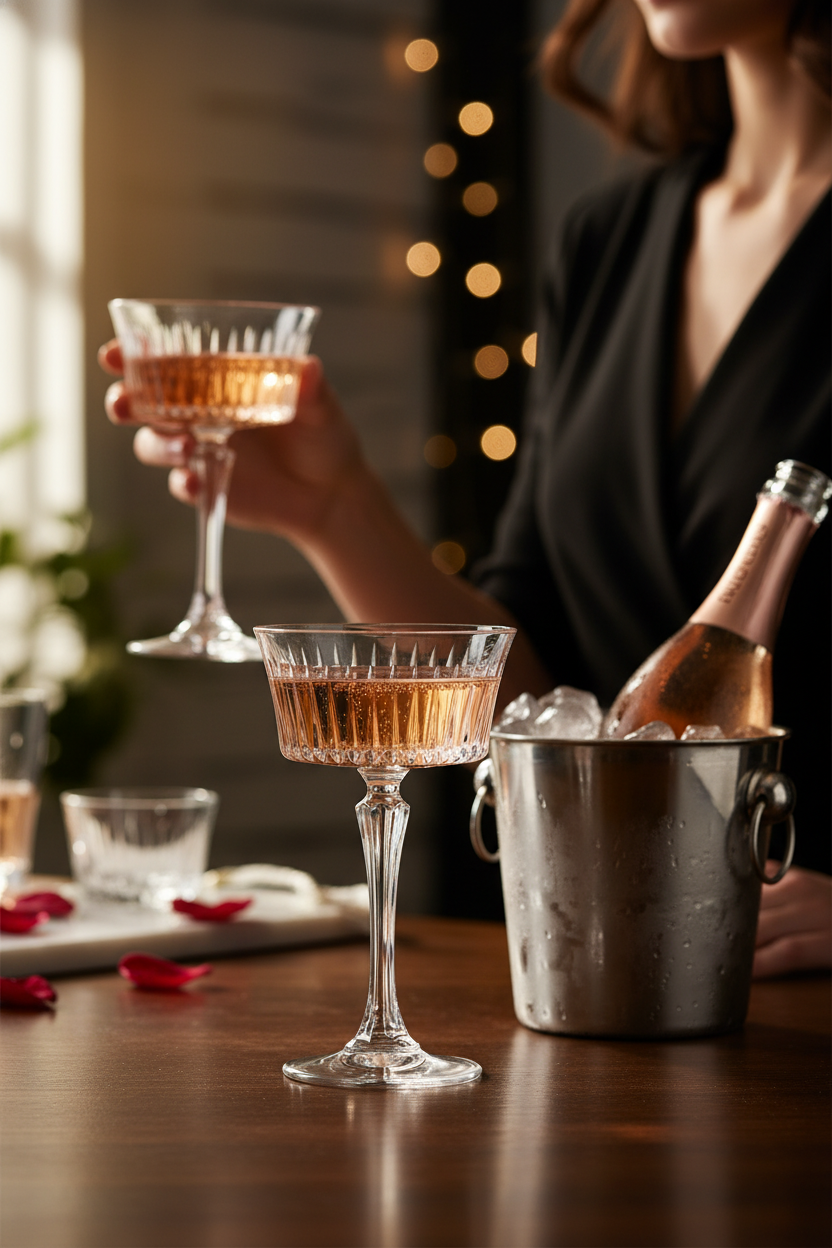 Kadra Kitchenware – wholesale Champagneglas – RCR - Tidlös, Coupe Champagneglas, 9 oz1