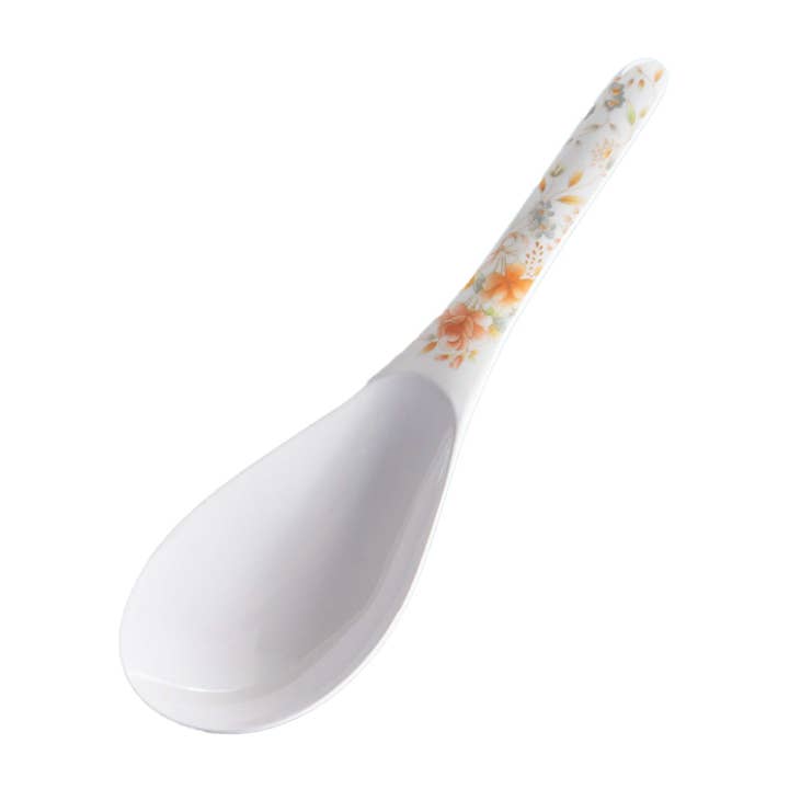 Melamine Floris Rice Scooper – Durable, Nonstick Rice Paddle for wholesale by KEY Company
