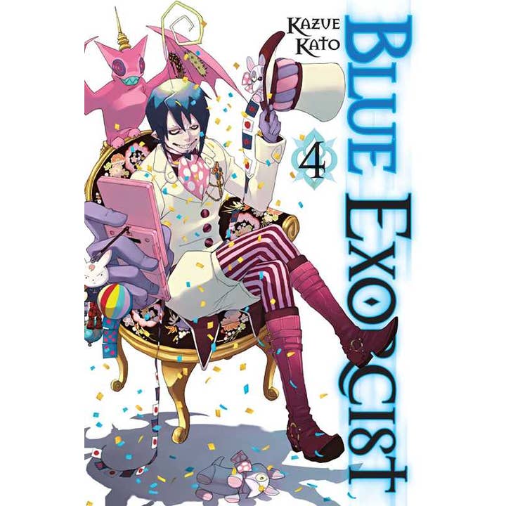 Blue Exorcist, Vol. 4 by Kazue Kato for wholesale by Simon & Schuster