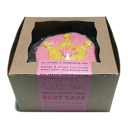 Bubba Rose Biscuit Co. - Wholesale Pet Treats - Dog - Princess Baby Cake (Shelf Stable)1