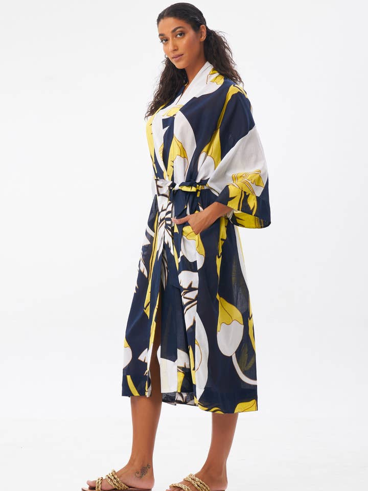 Tricia Robe - Tropical Dawn Color for wholesale on Faire