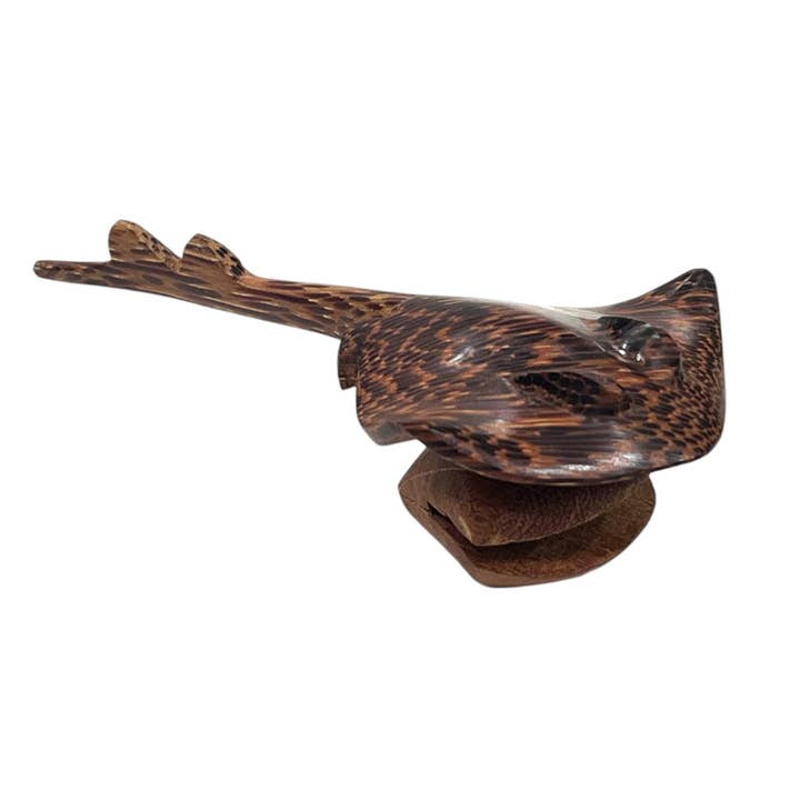 Bravo Handcraft - Wholesale Sculpture - Exotic Handcrafted Wood Stingray Sculpture2