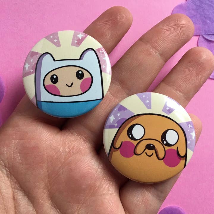 Pocalyptic - Wholesale Lapel Pin/Button - Adventure Time Pin Buttons0