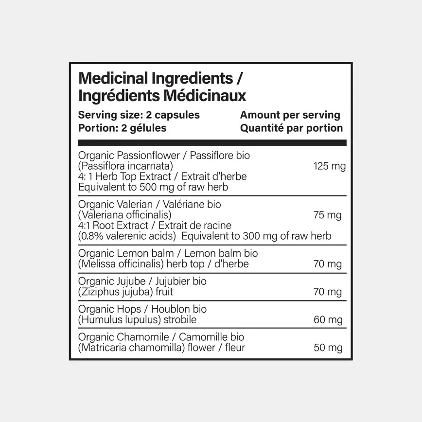 Health IS Wealth - Wholesale Oral Supplement/Vitamin - SleepMEND® - 100% Organic Herbal Sleep Aid (Melatonin Free)3