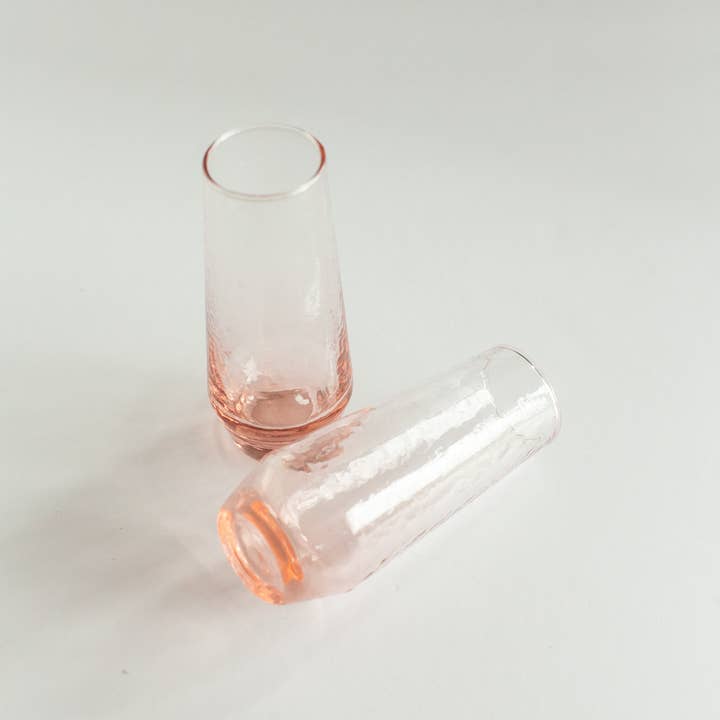 Creative Women - Wholesale Champagne flute - Handblown Hammered Champagne Flutes | Set of 25