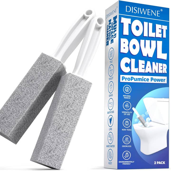 Pumice Cleaning Stone with Handle Toilet Bowl Cleaner - 2ct for wholesale by Innovarix
