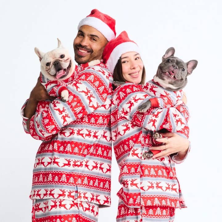 Spark Paws - Wholesale Sleepwear Top - Men's - Christmas Pajama Top - Winter Wonderland
