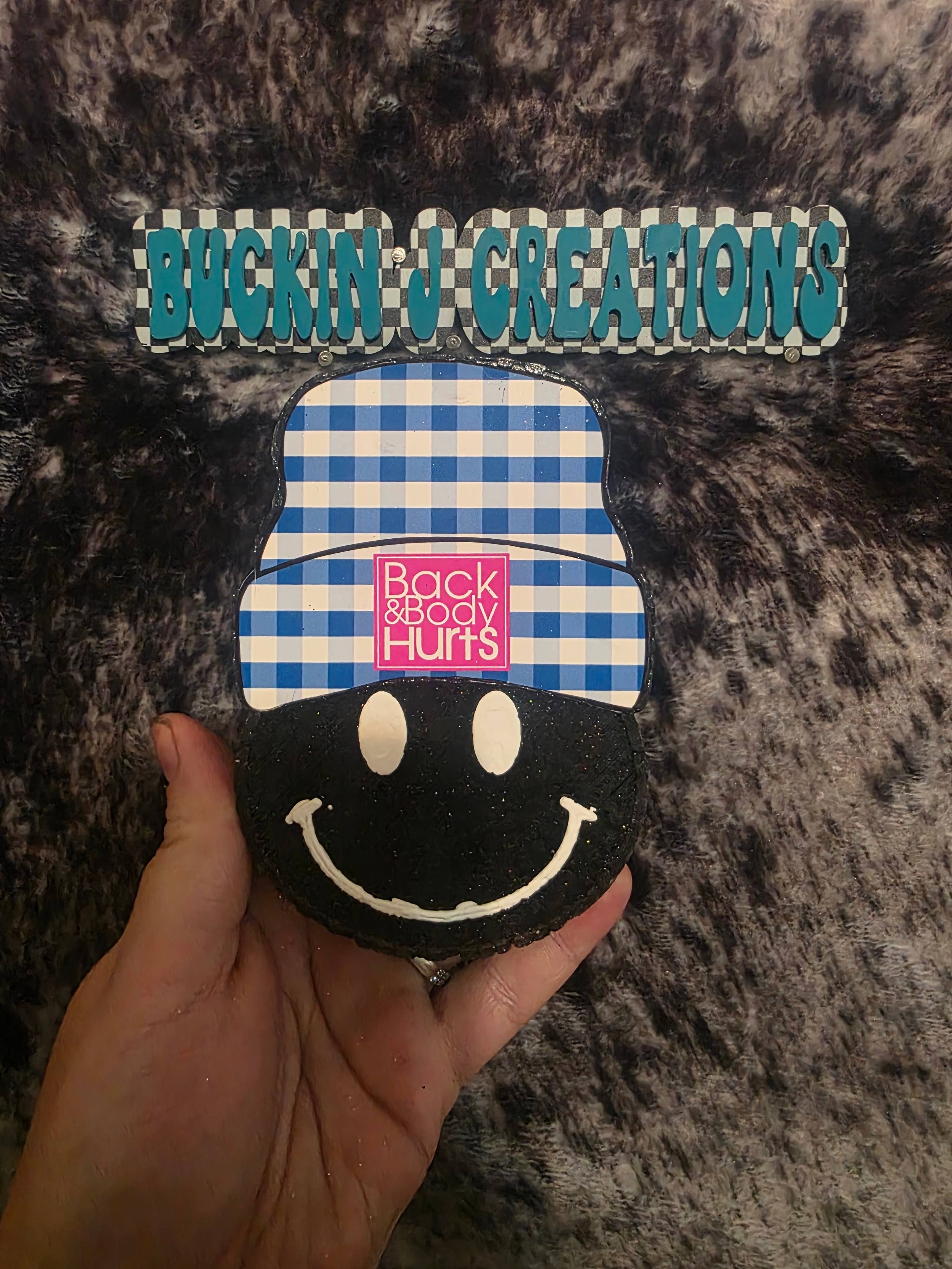 Buckin J Creations - Wholesale Car Freshener - Unisex - Smiles Beanie CARDSTOCK Car Air Freshener2