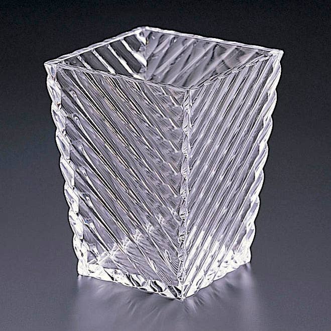 Wavy Tumbler/Pen Cup for wholesale by Huang Acrylic
