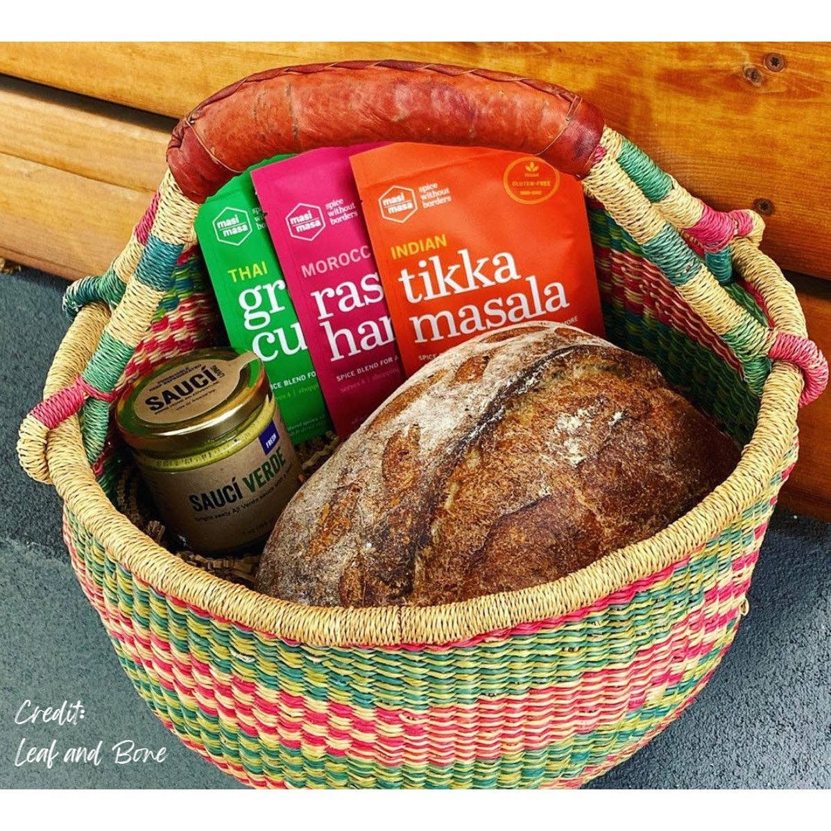 Ti-a Woven Goods - Wholesale Basket - Round Storage Basket19