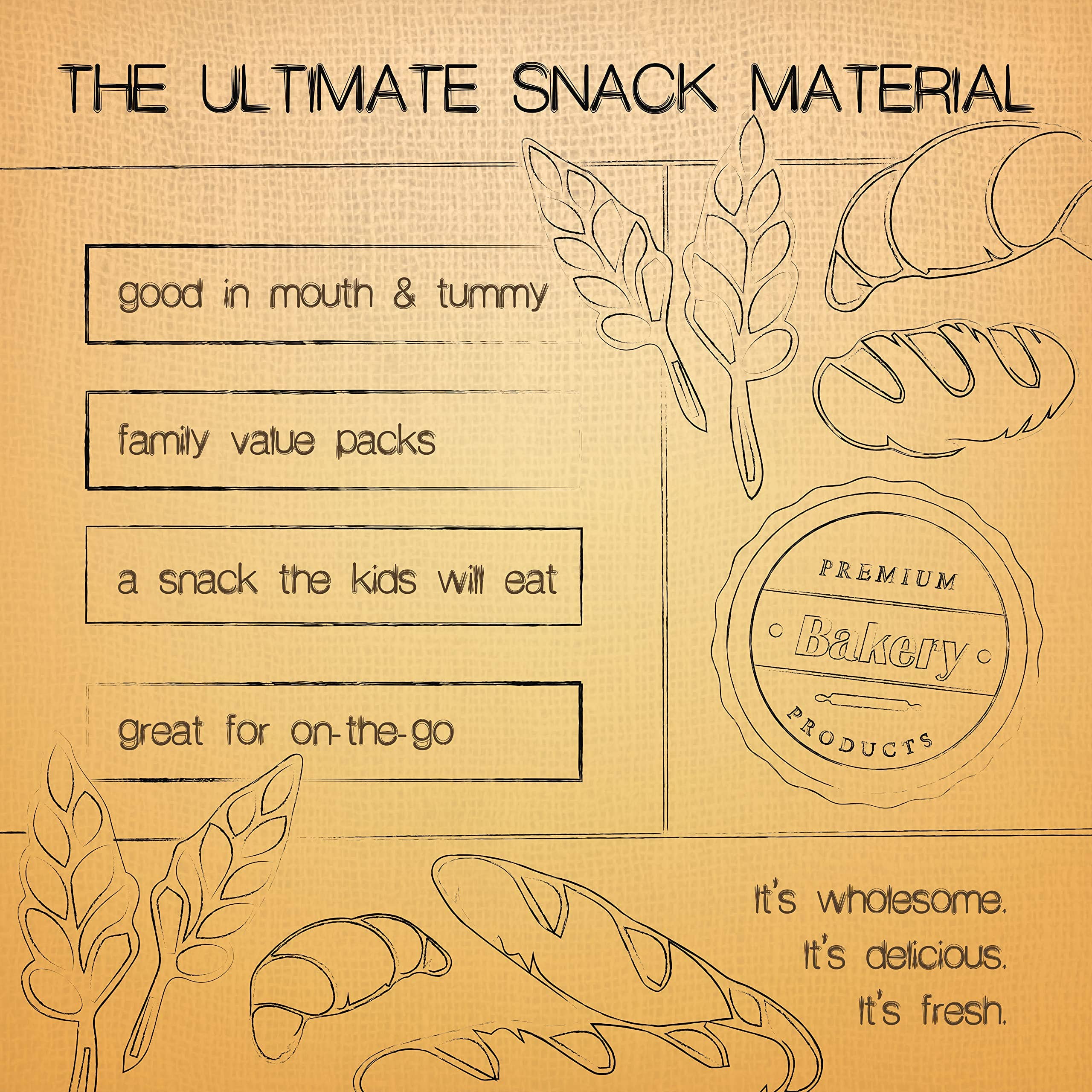 Stern's Online - Wholesale Cookie - Brownie Bars Cookies 80 Individually Wrapped - Sterns Bakery7