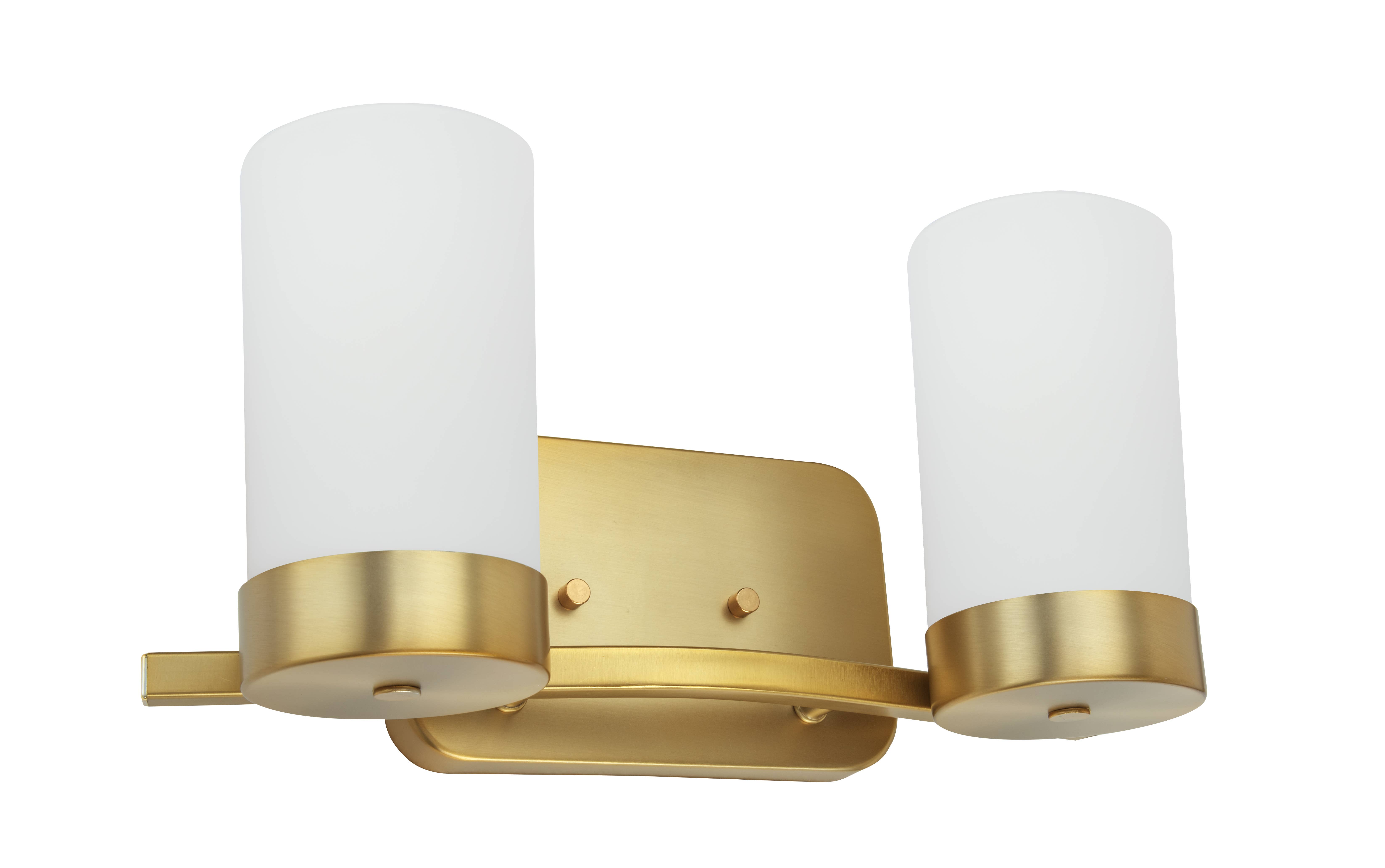Brio Lighting - Wholesale Chandelier/Hanging Light - Sale - Revis Gold 2-Light Dimmable Vanity Bathroom Lighting9