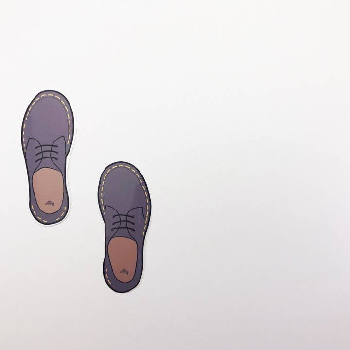 Autocollant Doc Marten pour la vente par bea co. paper