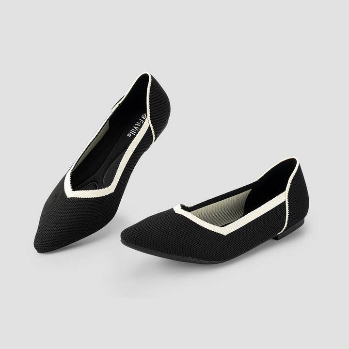 FitVille - Vente Ballerines – femme - Chaussures plates FitVille Queenly V1 pour femmes3