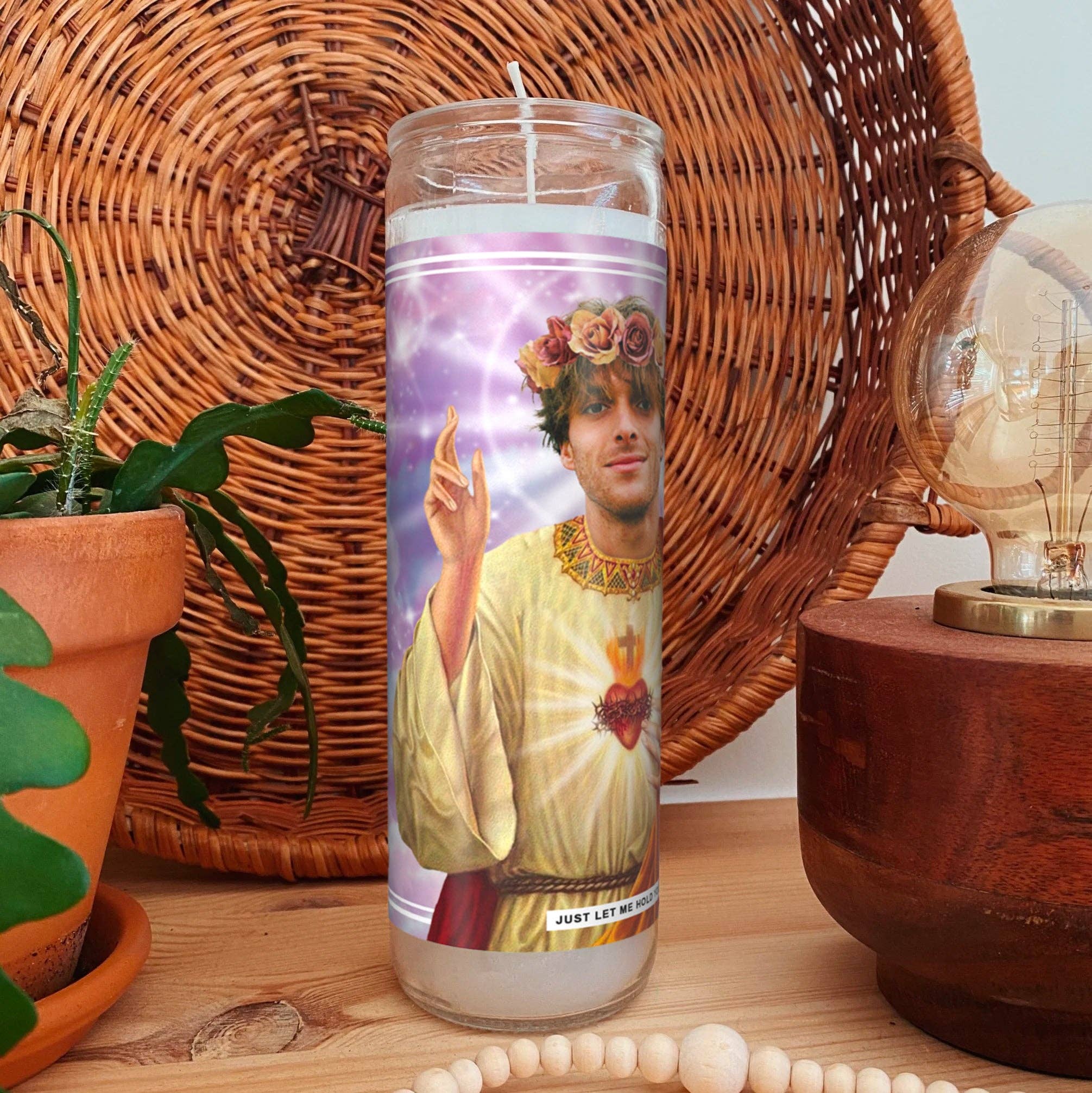 Ain't Saint – wholesale Votive candle – Saint Paolo Nutini Prayer Candle1