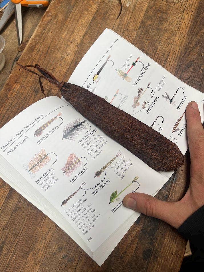Bookmark for Book Lovers- Fish Lovers - Real Fish Leather for wholesale by The Reclaim Cooperative