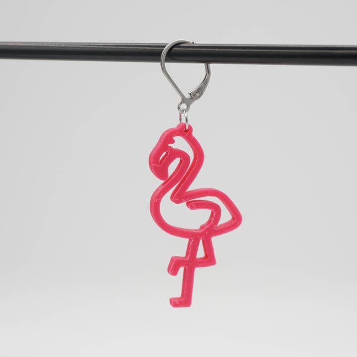 Lellebel Flamingo earrings for wholesale by Lellebel