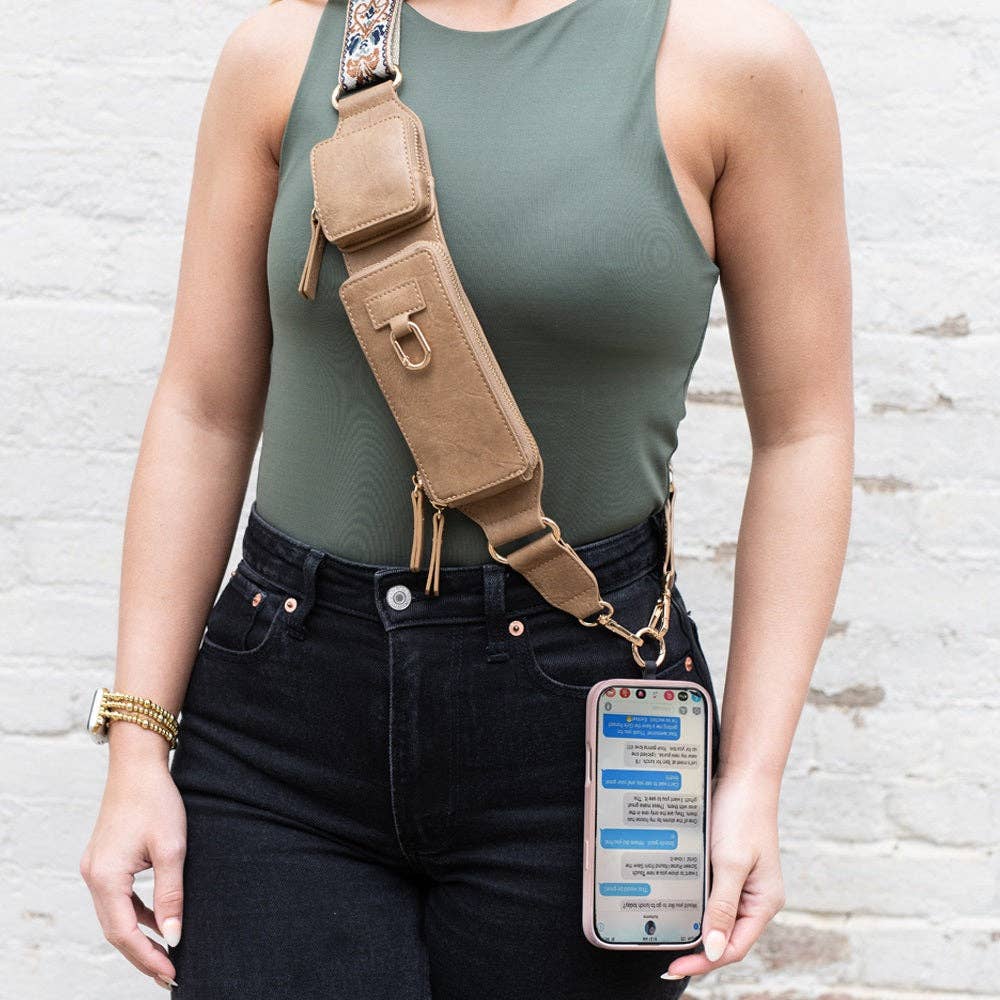 Save The Girls - Wholesale Bag Strap - Women's - Zip & Clip RFID Strap1