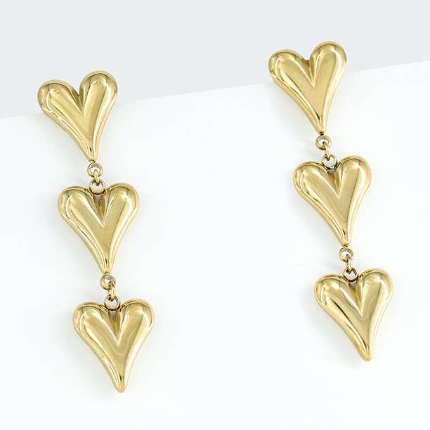 BYREN | ÉLINE L'ATELIER - Wholesale Dangle Earrings - 124DY41K stainless steel earrings0